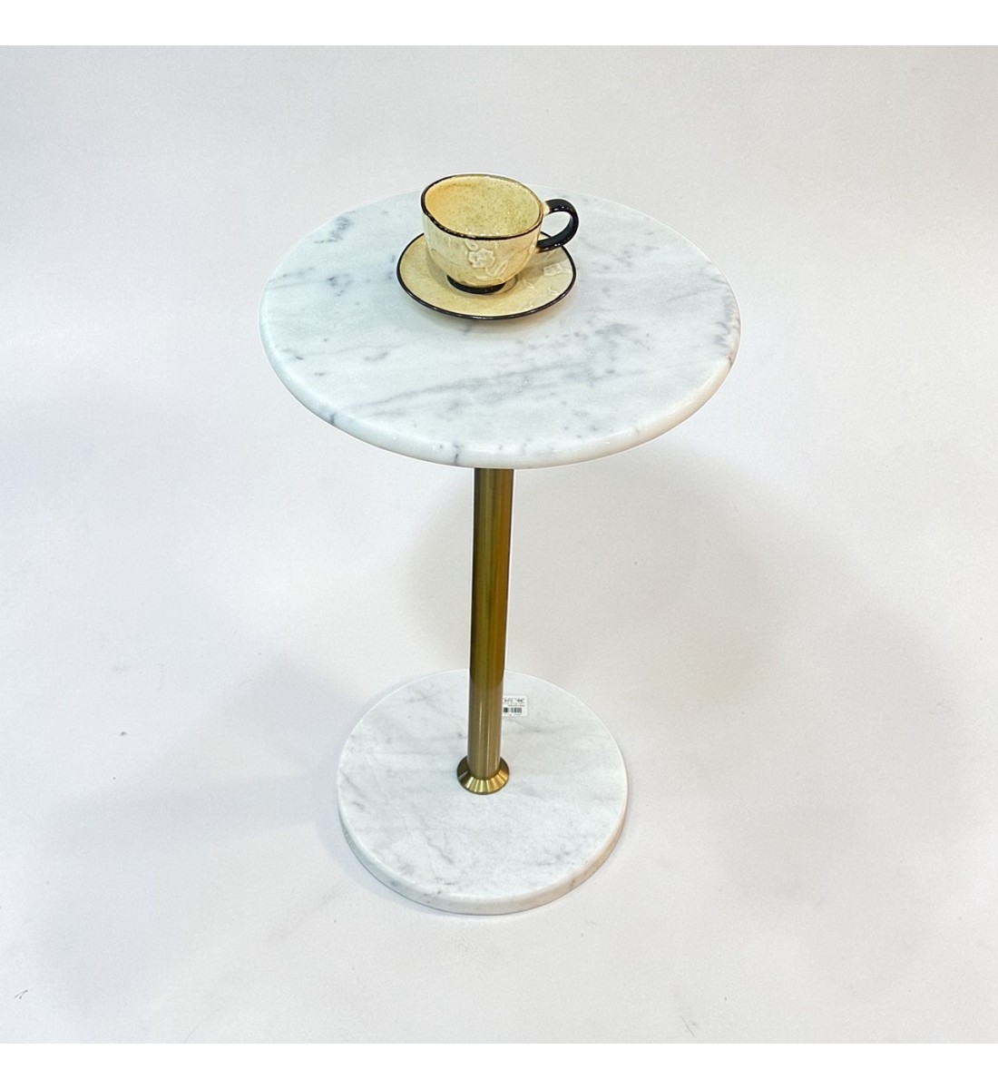  طاولة خدمة مفردة رخام 34×34×58سم 