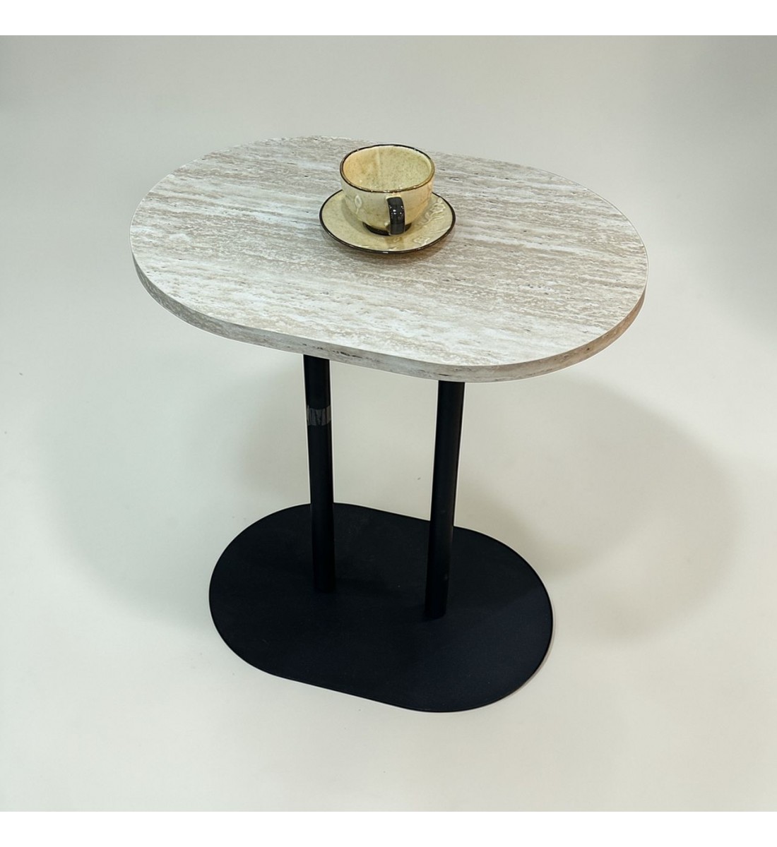 طاولة خدمة جانبية مفردة أنيقة 35×50×55سم طاولة خدمة جانبية مفردة أنيقة 35×50×55سم