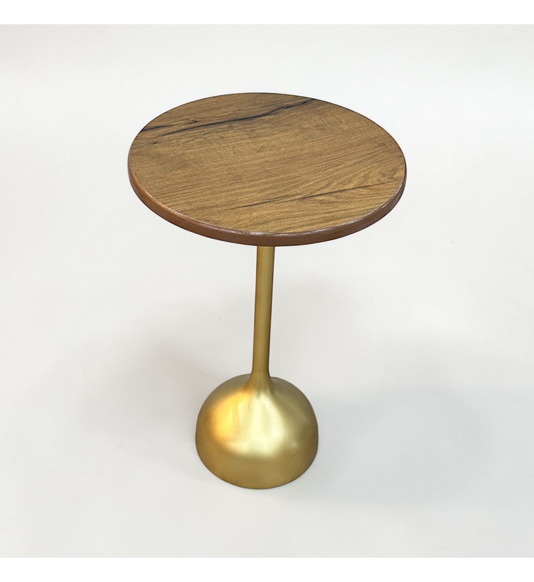 طاولة خدمة خشب - سطح من خشب قاعده حديد 35×35×55سم طاولة خدمة خشب - سطح من خشب قاعده حديد 35×35×55سم