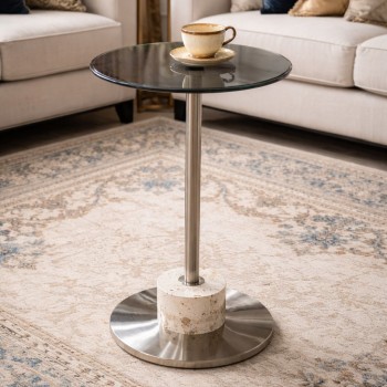 طاولة فاخرة بتصميم عصري أنيق56×35×35سم