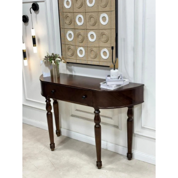 طاولة كونسول خشبية   – توازن مثالي بين العملية والأناقة الكلاسيكية (منتج تفصيل )