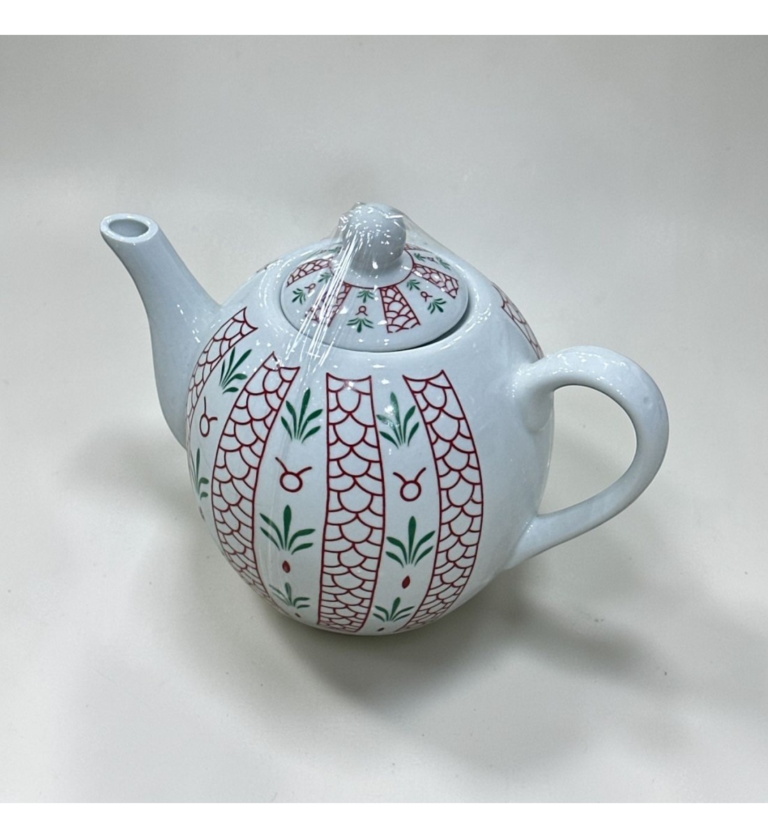 براد شاي نقش قديم سيراميك 