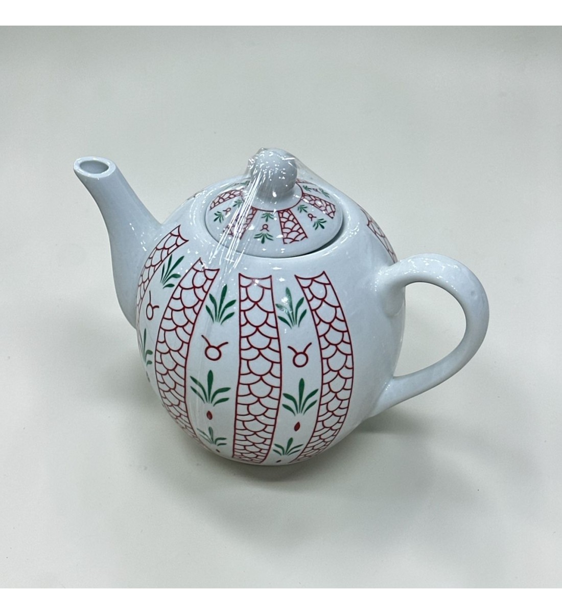 براد شاي نقش قديم سيراميك 