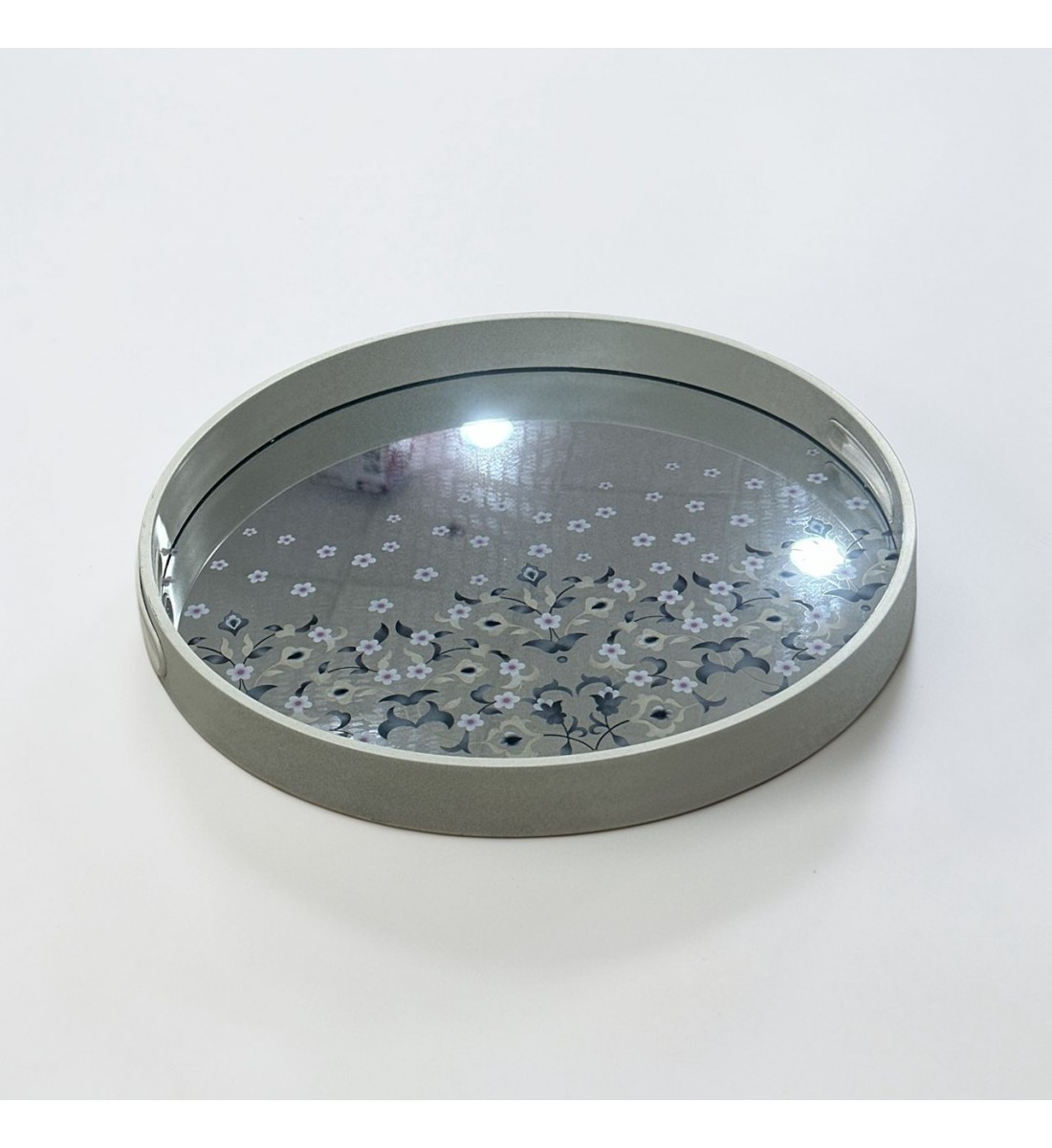 طوفرية تقديم مرايا40×40×4سم 