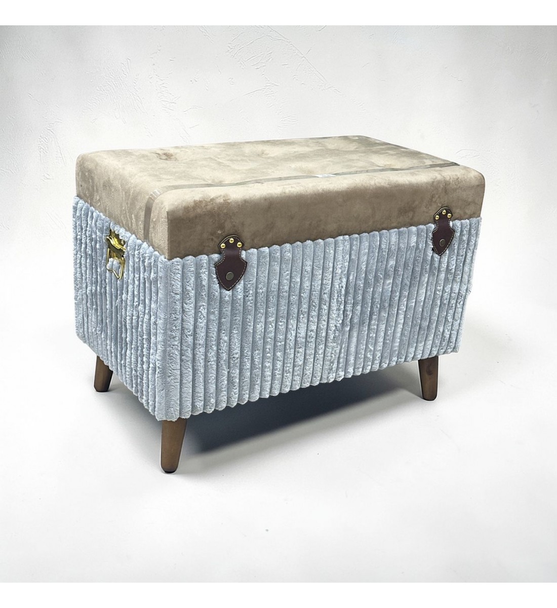 مقعد صندوق  سجاد بوكليه60×35×33سم 