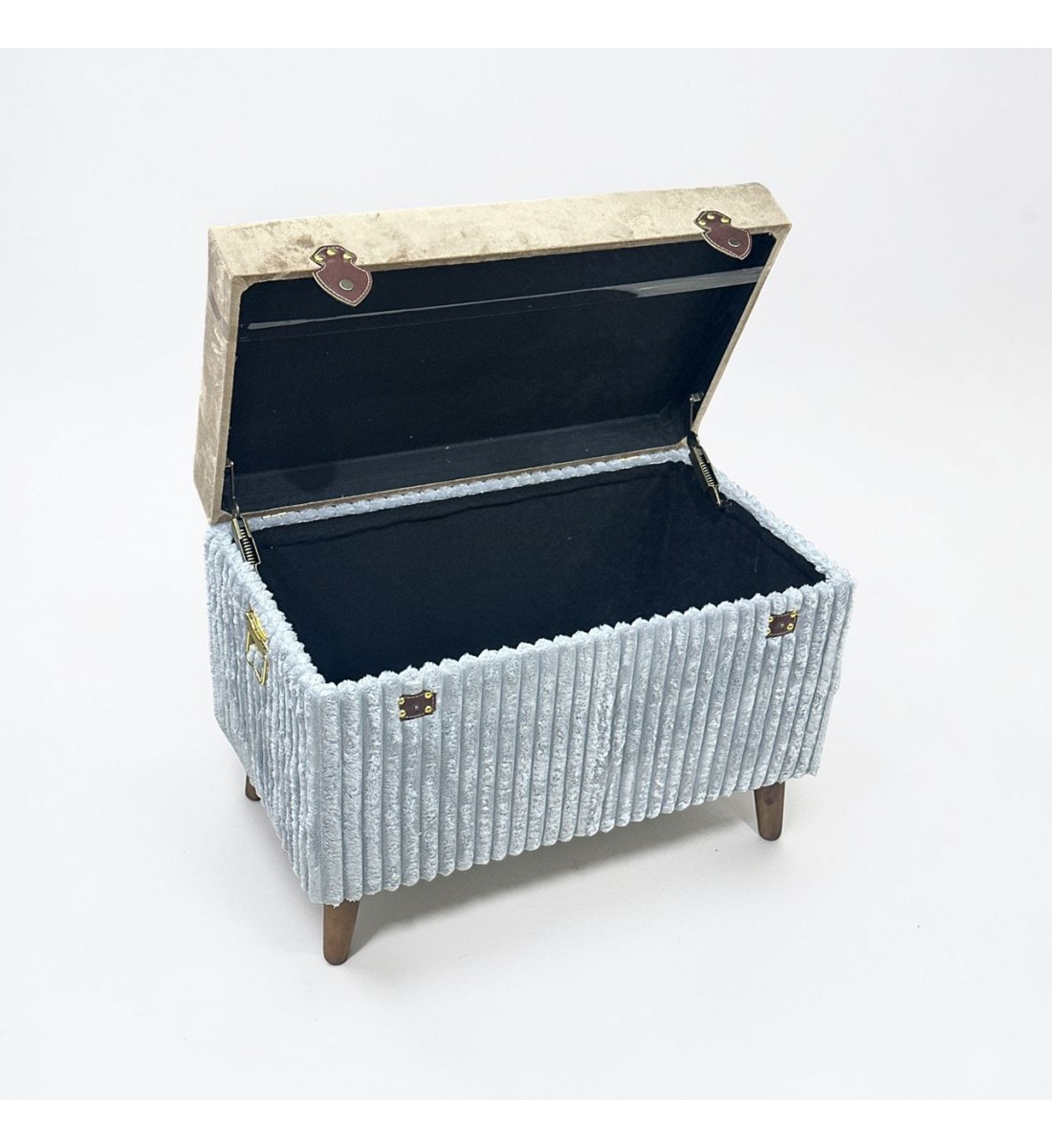 مقعد صندوق  سجاد بوكليه60×35×33سم 