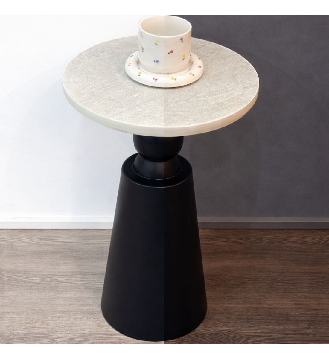 طاولة فاخرة بتصميم عصري أنيق 35×35×55سم (منتج تفصيل )