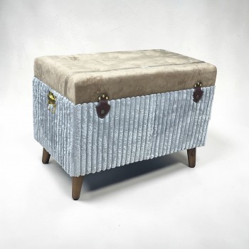 مقعد صندوق  سجاد بوكليه70×40×52سم 