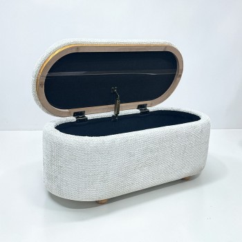 مقعد صندوق  سجاد بوكليه 100×47×50سم 