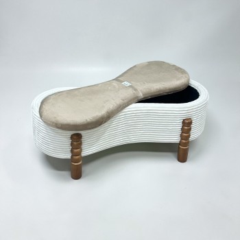 مقعد صندوق  سجاد بوكليه80×30×30سم