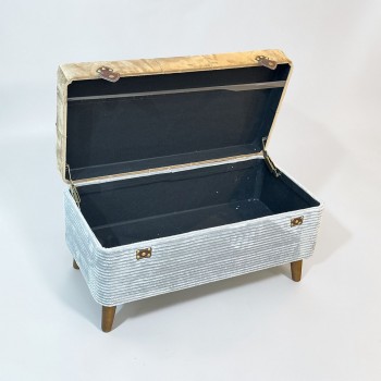 مقعد صندوق  سجاد بوكليه80×40×42سم 