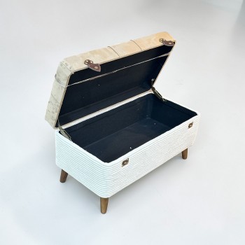 مقعد صندوق  سجاد بوكليه80×40×42سم 