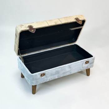 مقعد صندوق  سجاد بوكليه70×35×30سم 