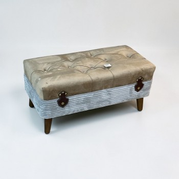 مقعد صندوق  سجاد بوكليه70×35×30سم 