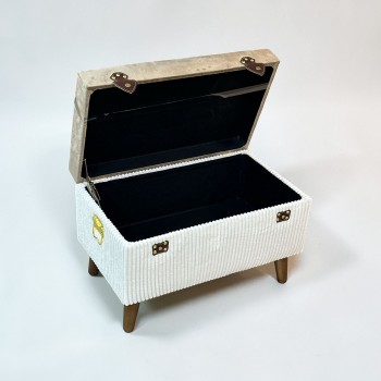 مقعد صندوق  سجاد بوكليه60×35×40سم 