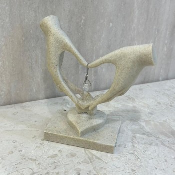 تحفة سيراميك بيج قلب20×18×7سم 