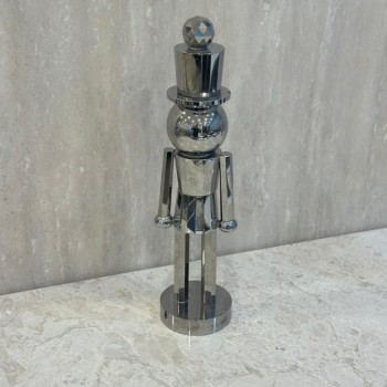 قطعة ديكور فنية بتصميم مستوحى من شخصية الجندي الكلاسيكي، 32×8×8سم 