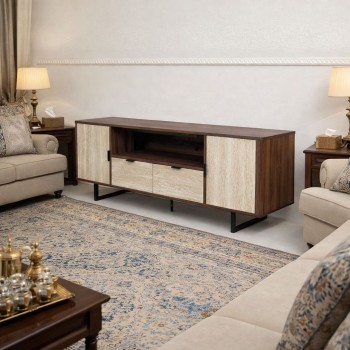 طاولة تلفاز خشبية 160×40×60سم 