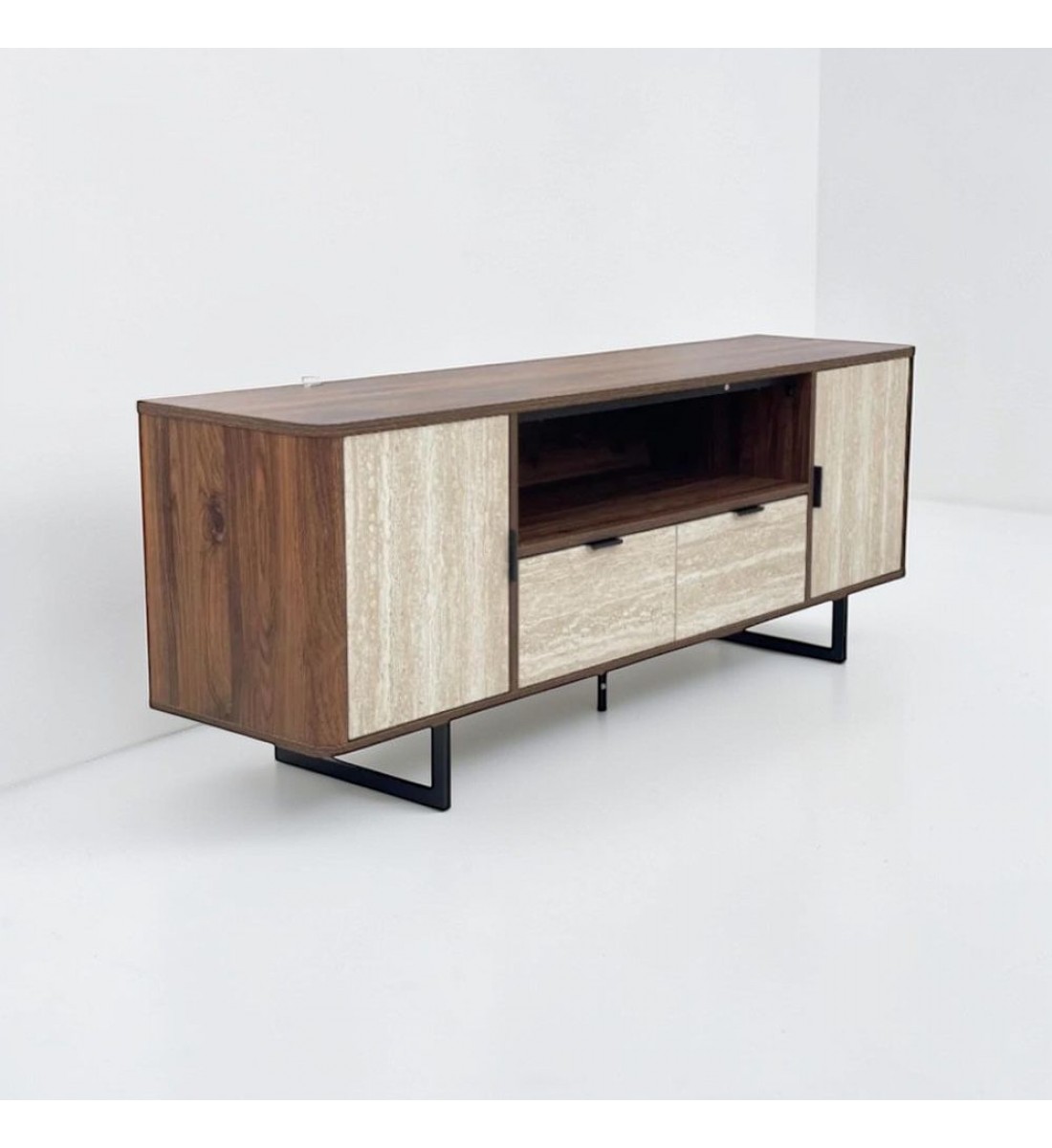 طاولة تلفاز خشبية 200×40×60سم 