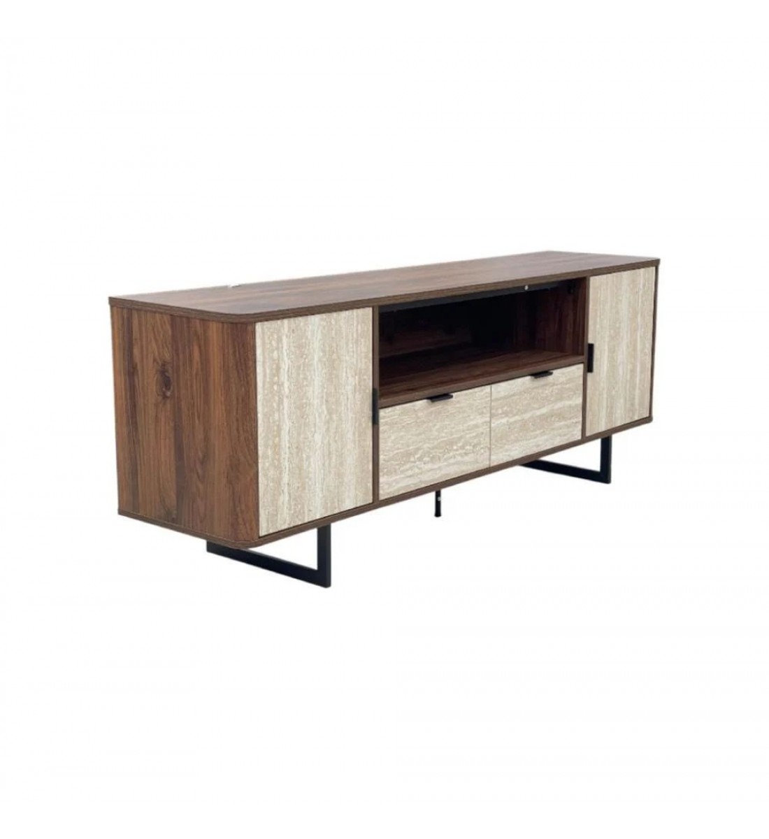 طاولة تلفاز خشبية 200×40×60سم 