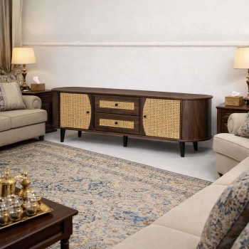 طاولة تلفاز خشبية 160×48×40سم