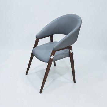 كرسي جلد 52×50×76سم 