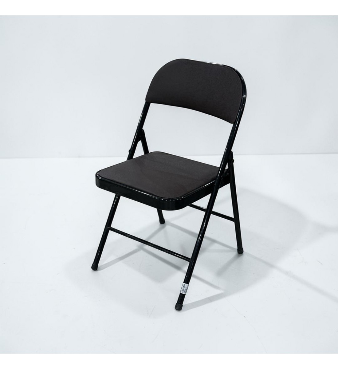 كرسي قابل للطي مبطن جلد ،