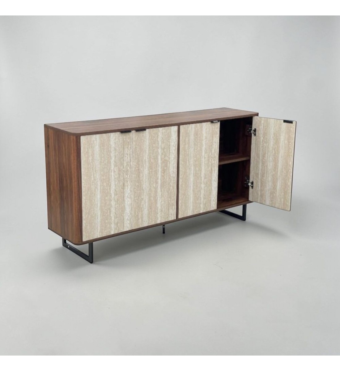  دولاب بوفيه أنيق وعصري  160×85×40سم 