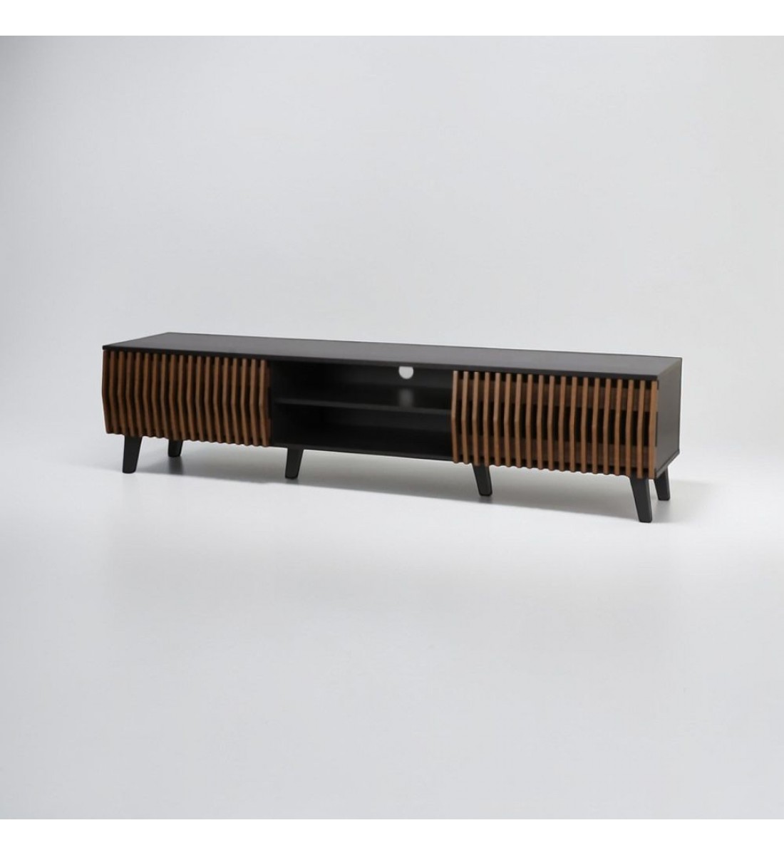 طاولة تلفاز فاخره180سم بتصميم مميز وعصرى180سم