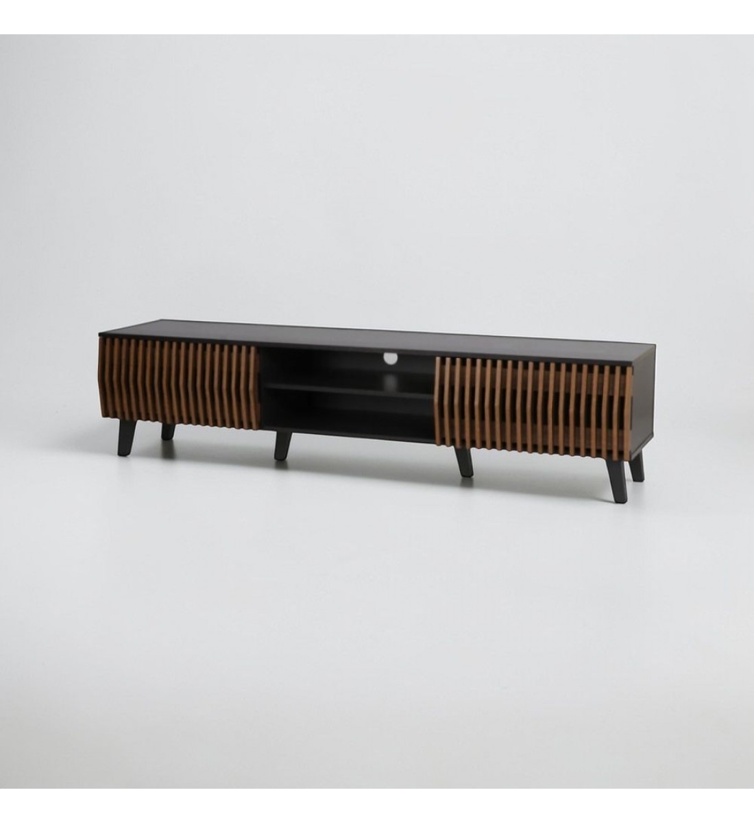 طاولة تلفاز فاخره180سم بتصميم مميز وعصرى180سم