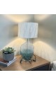 مصباح طاولة زجاج - أنثوني- 74×35×35سم مصباح طاولة زجاج - أنثوني- 74×35×35سم