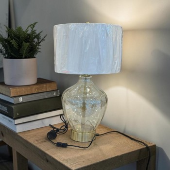 مصباح طاولة زجاج - أنثوني66×38×38سم