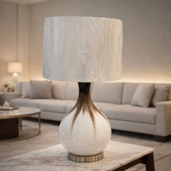 مصباح طاولة زجاج - أنثوني85×36×36سم 