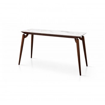 طاولة كونسول رخام لمسة عصرية تُكمل فخامة منزلك120×40×78سم 