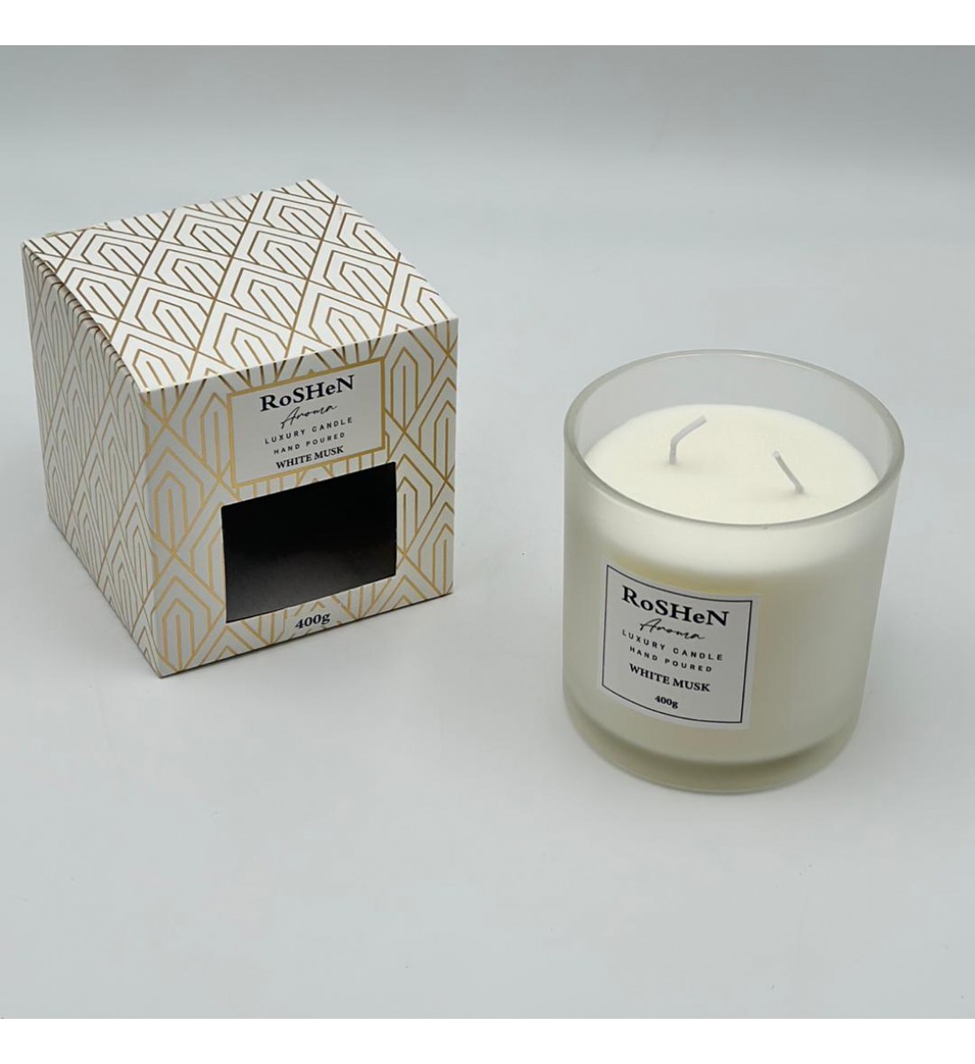 شمعه عطرية زجاج 400غرام شمعه عطرية زجاج 400غرام