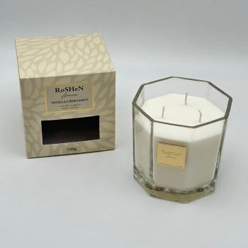 شمعه عطرية زجاج 520غرام 