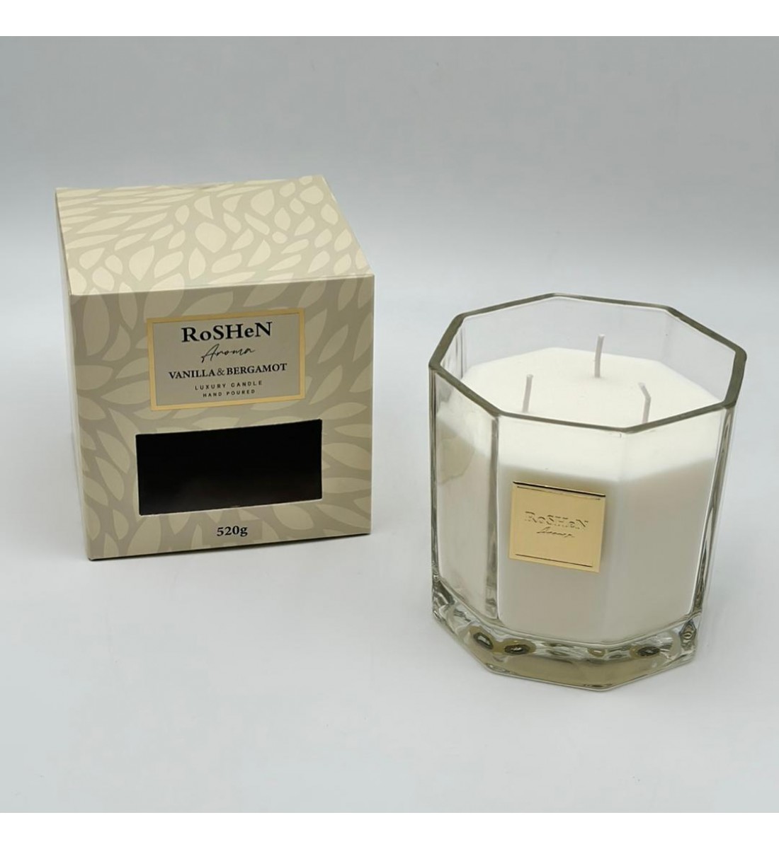 شمعه عطرية زجاج 520غرام 