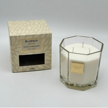 شمعه عطرية زجاج 520غرام 