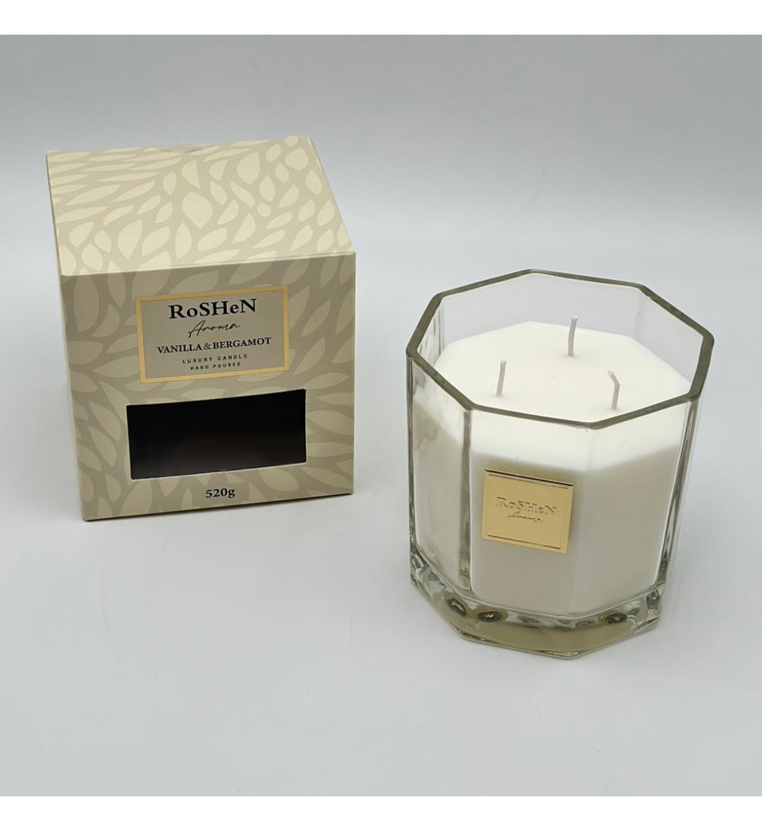 شمعه عطرية زجاج 520غرام 