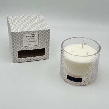 شمعه عطرية زجاج 600غرام 