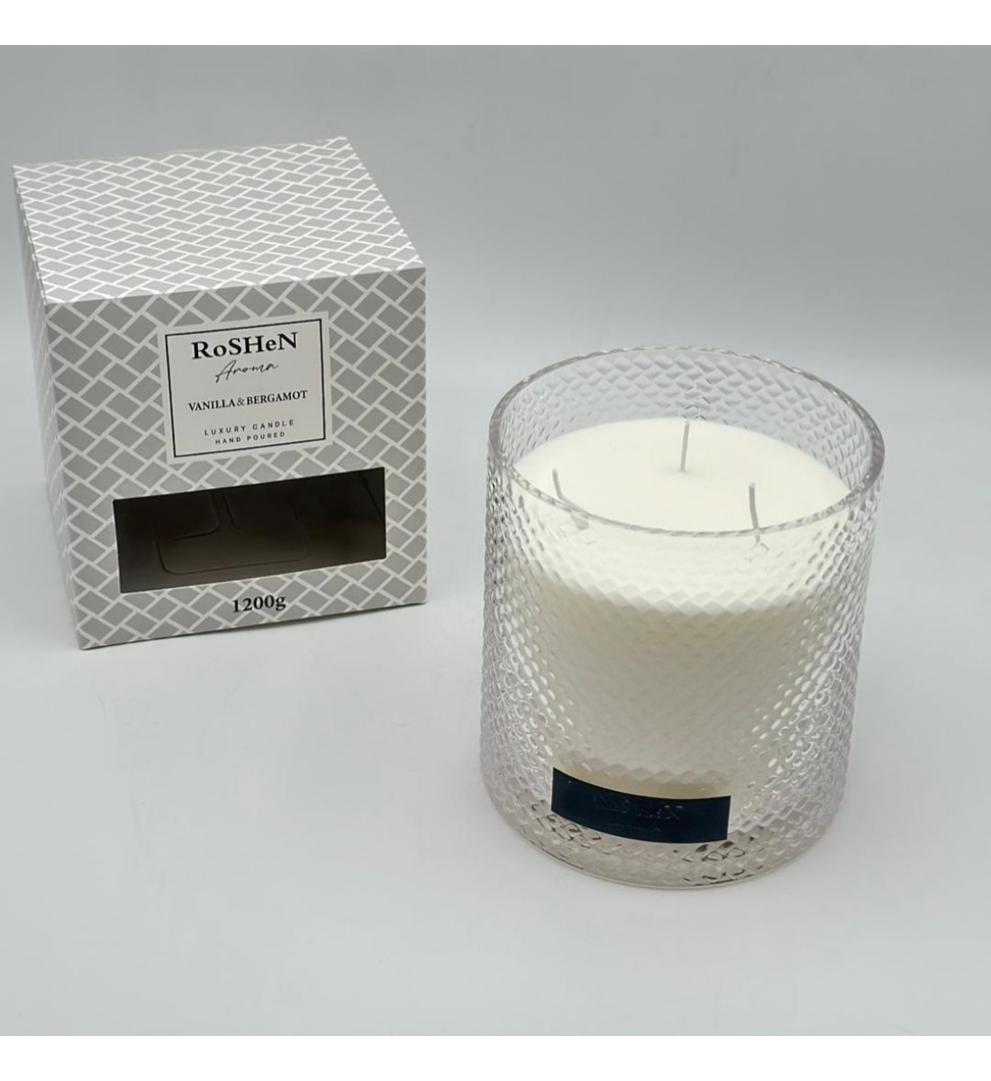 شمعه عطرية زجاج 1200غرام 