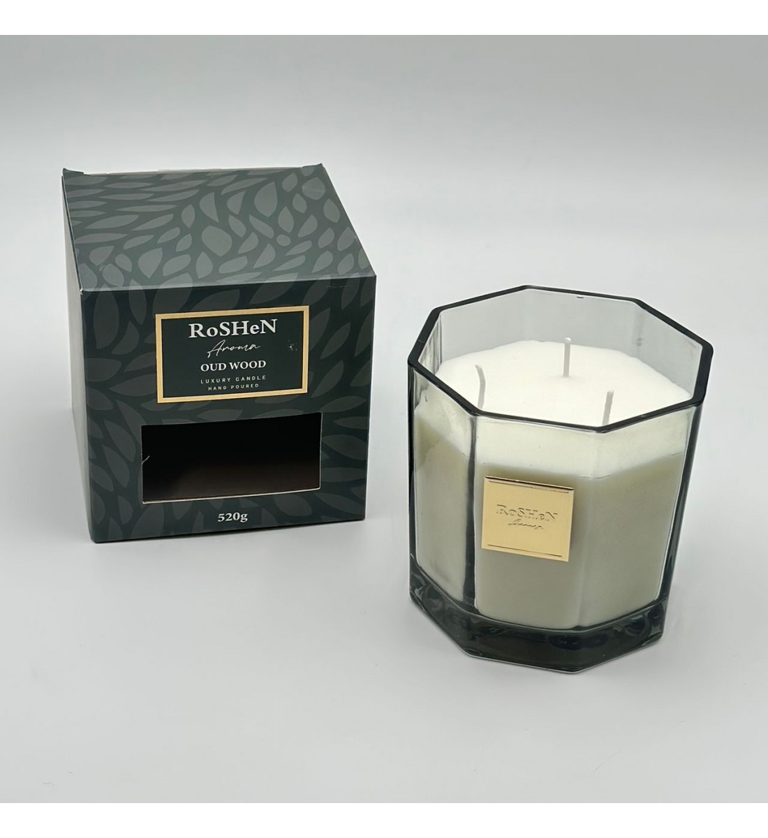 شمعه عطرية زجاج 520غرام 