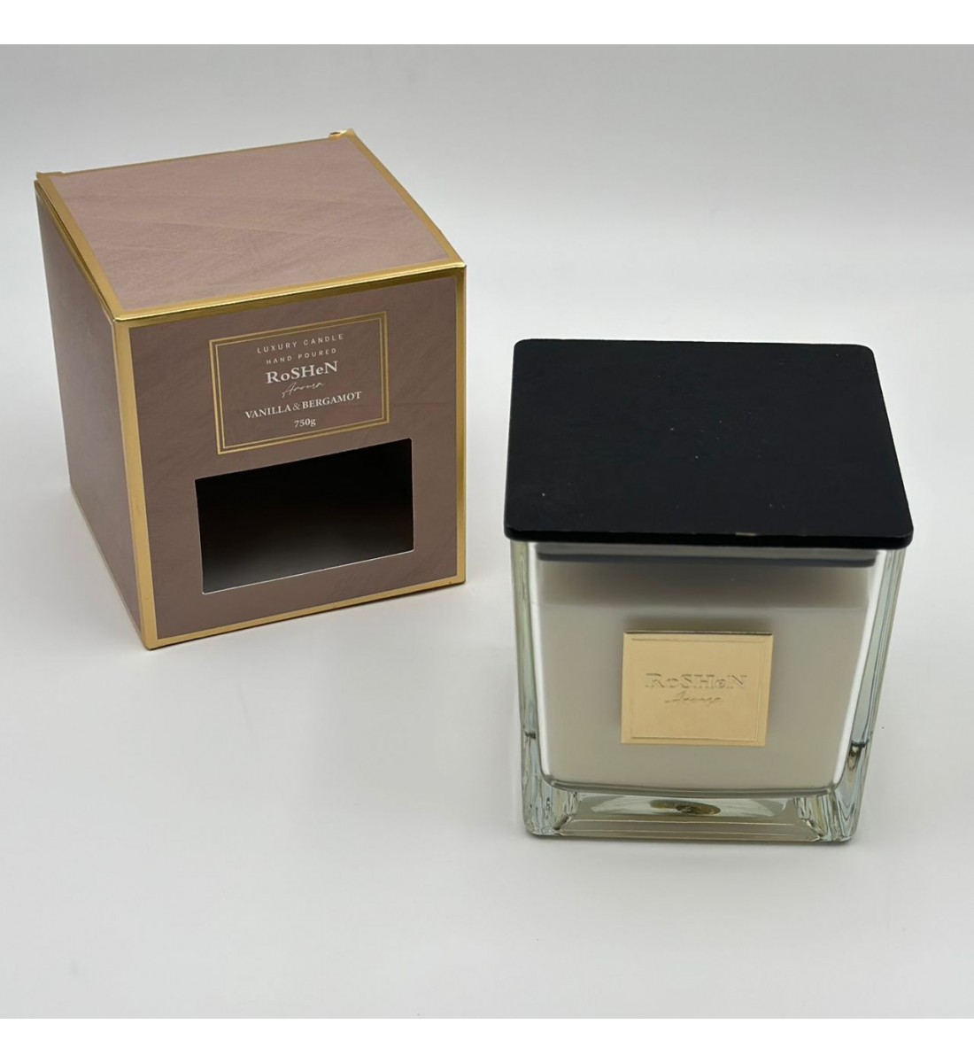 شمعه عطرية زجاج 750غرام 