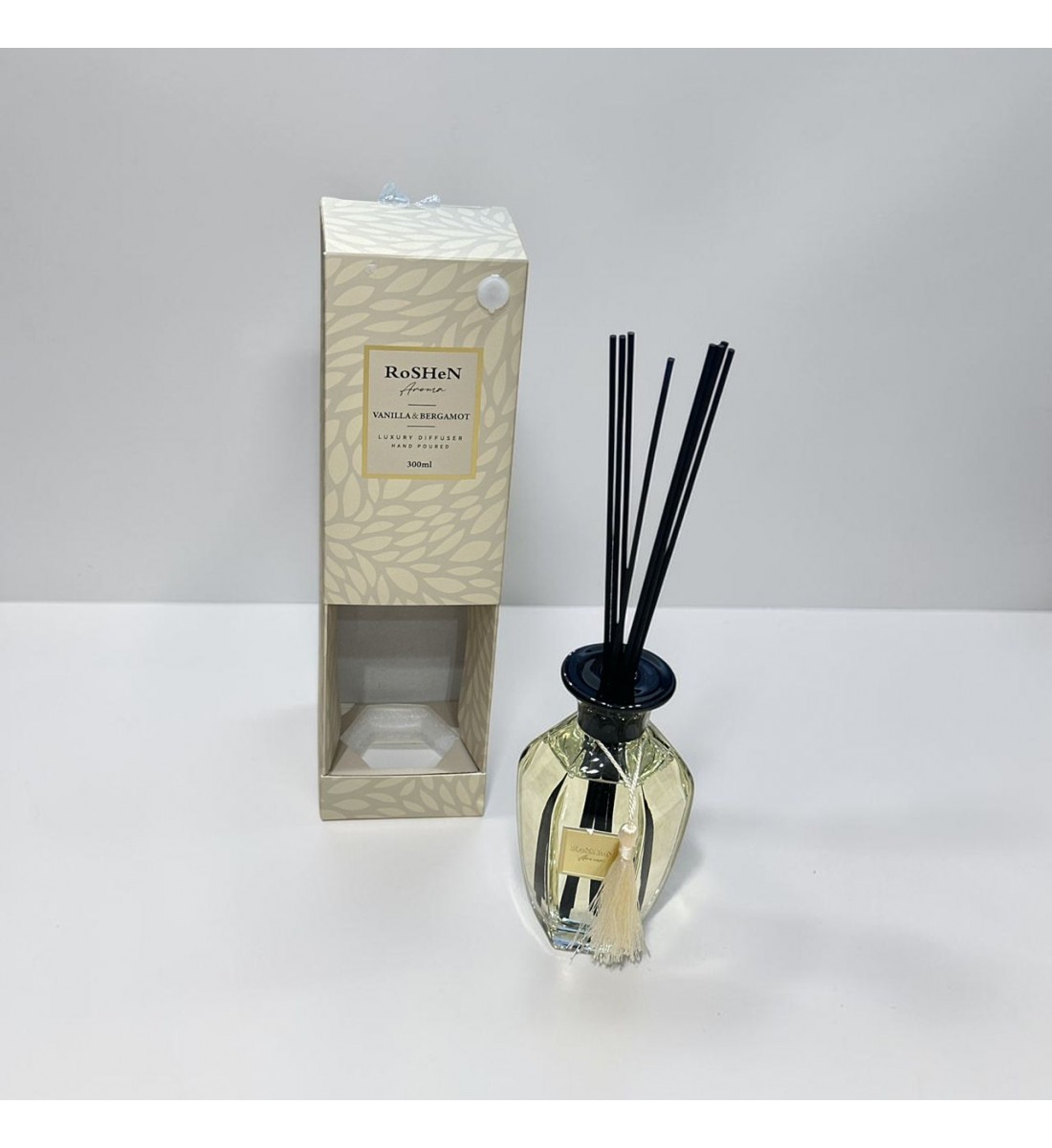 فواحه عطرية مع عيدان زجاج300 مل 