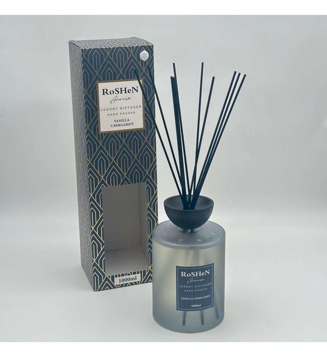 فواحه عطرية مع عيدان زجاج1000 مل 