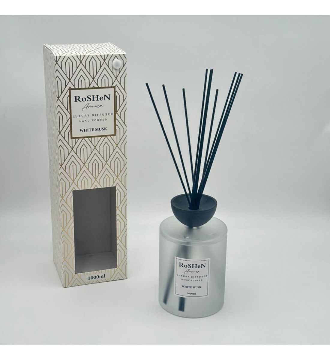 فواحه عطرية مع عيدان زجاج1000 مل 