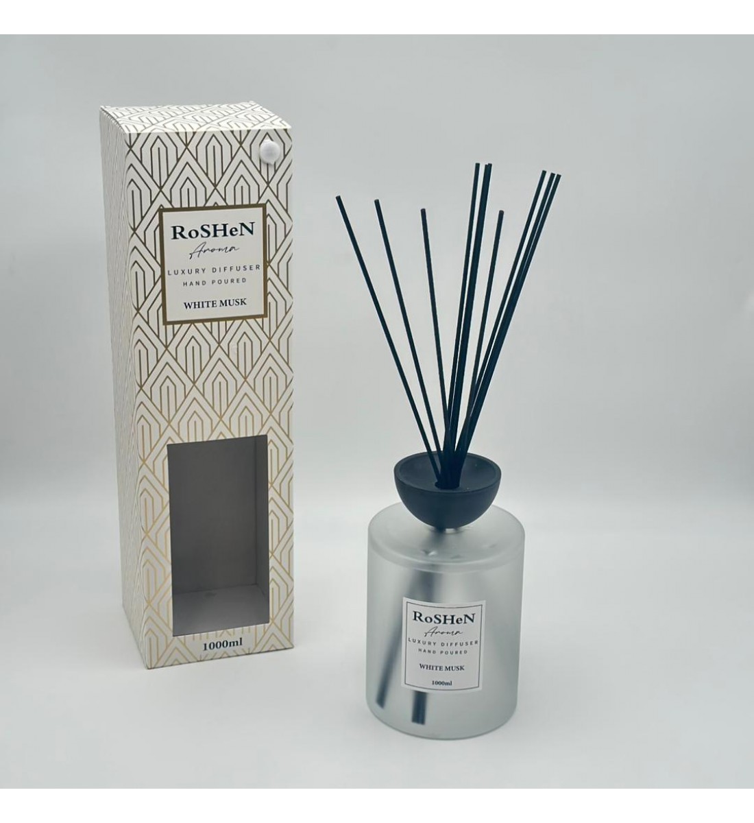 فواحه عطرية مع عيدان زجاج1000 مل 