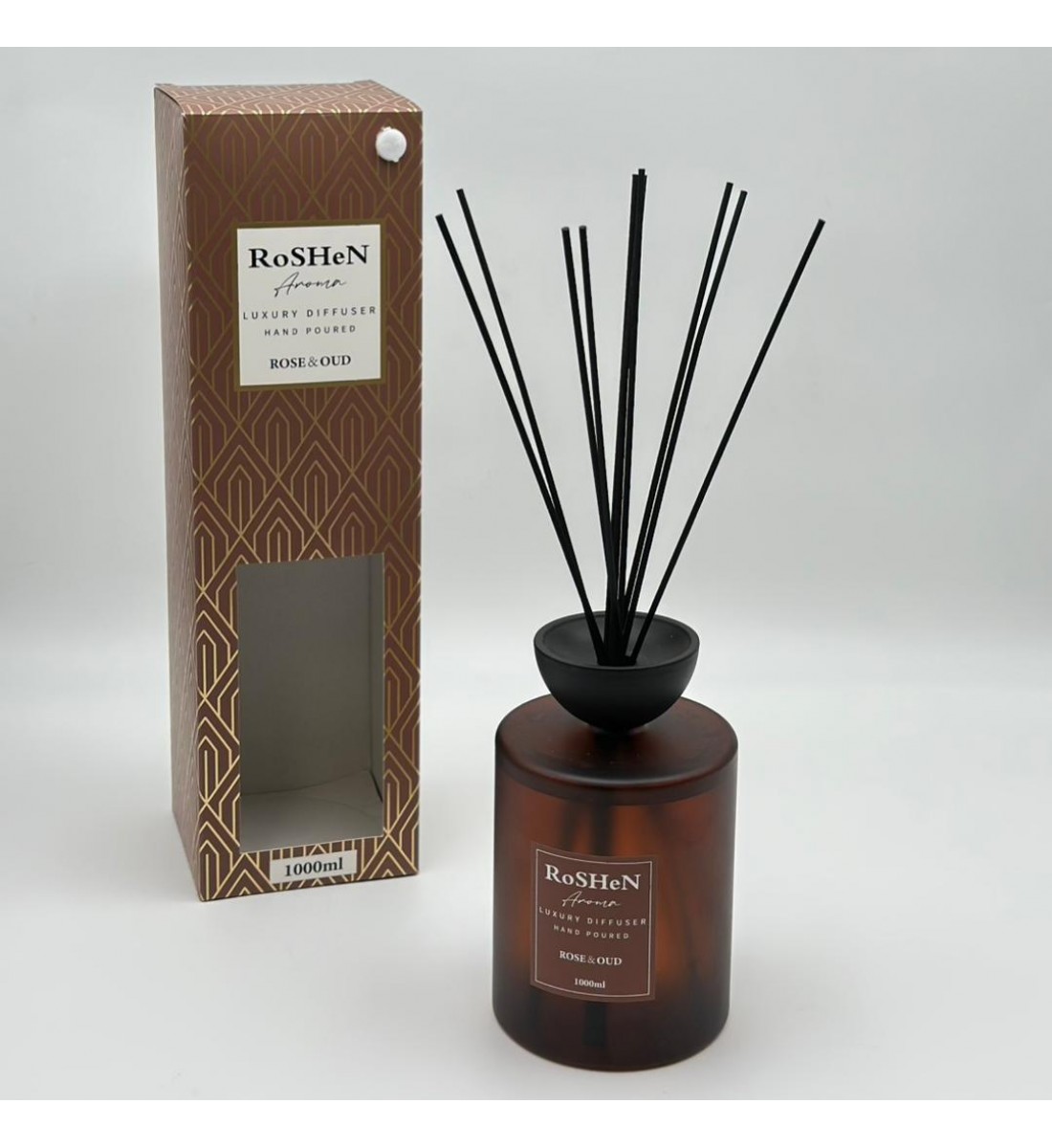 فواحه عطرية مع عيدان زجاج1000 مل فواحه عطرية مع عيدان زجاج1000 مل