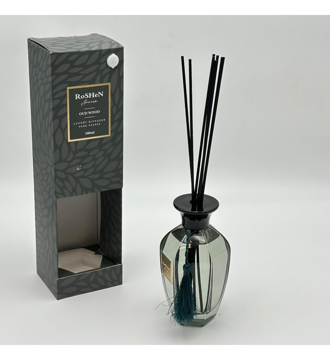 فواحه عطرية مع عيدان زجاج300 مل فواحه عطرية مع عيدان زجاج300 مل