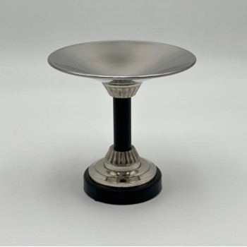 صحن تقديم معدنية فاخرة – تصميم أنيق وعصري12×12×12سم 